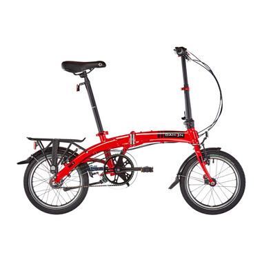 Bicicleta plegable DAHON CURL i3 16" Rojo 2019 0